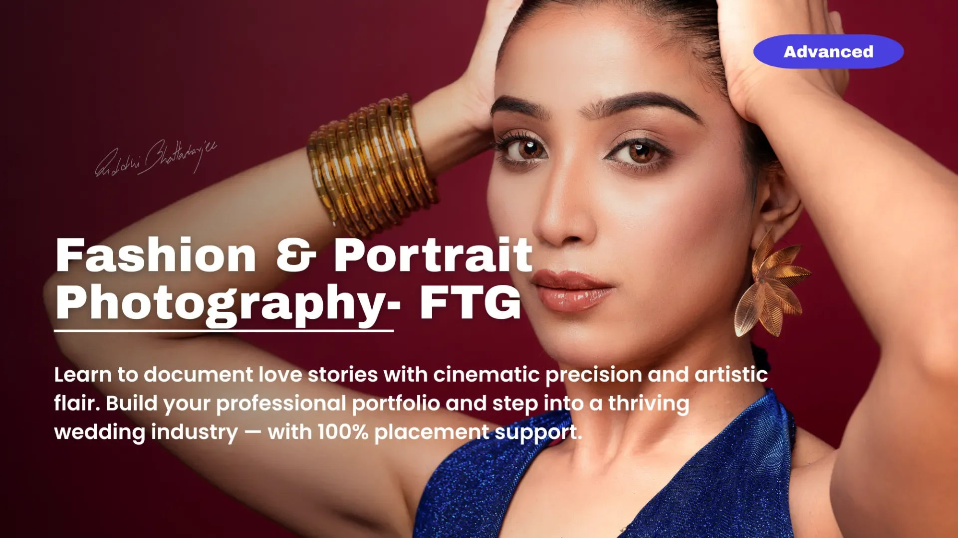 Master class in Fashion & Portrait Photography (FTG)