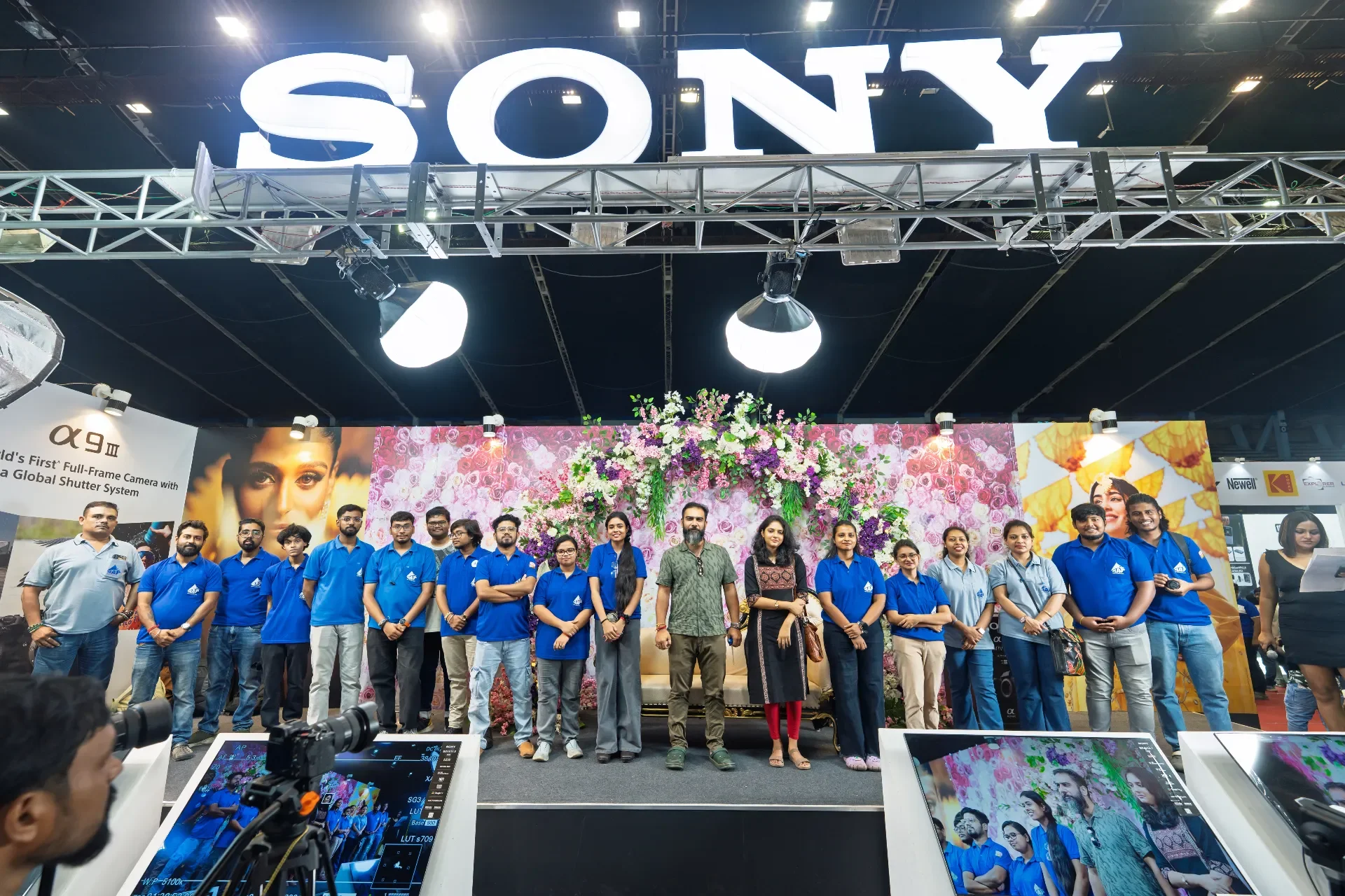 Rap family with Sony at Photo Video Expo (2025)