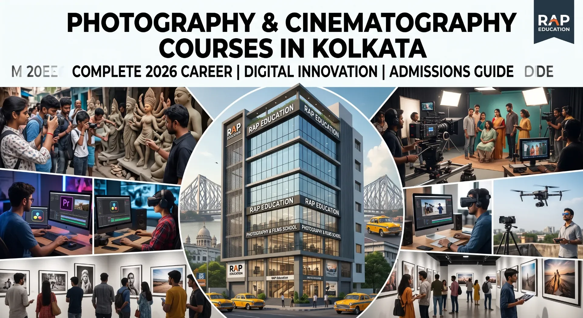 Best Photography and Cinematography Courses in Kolkata: Complete 2026 Career, Digital Innovation & Admissions Guide